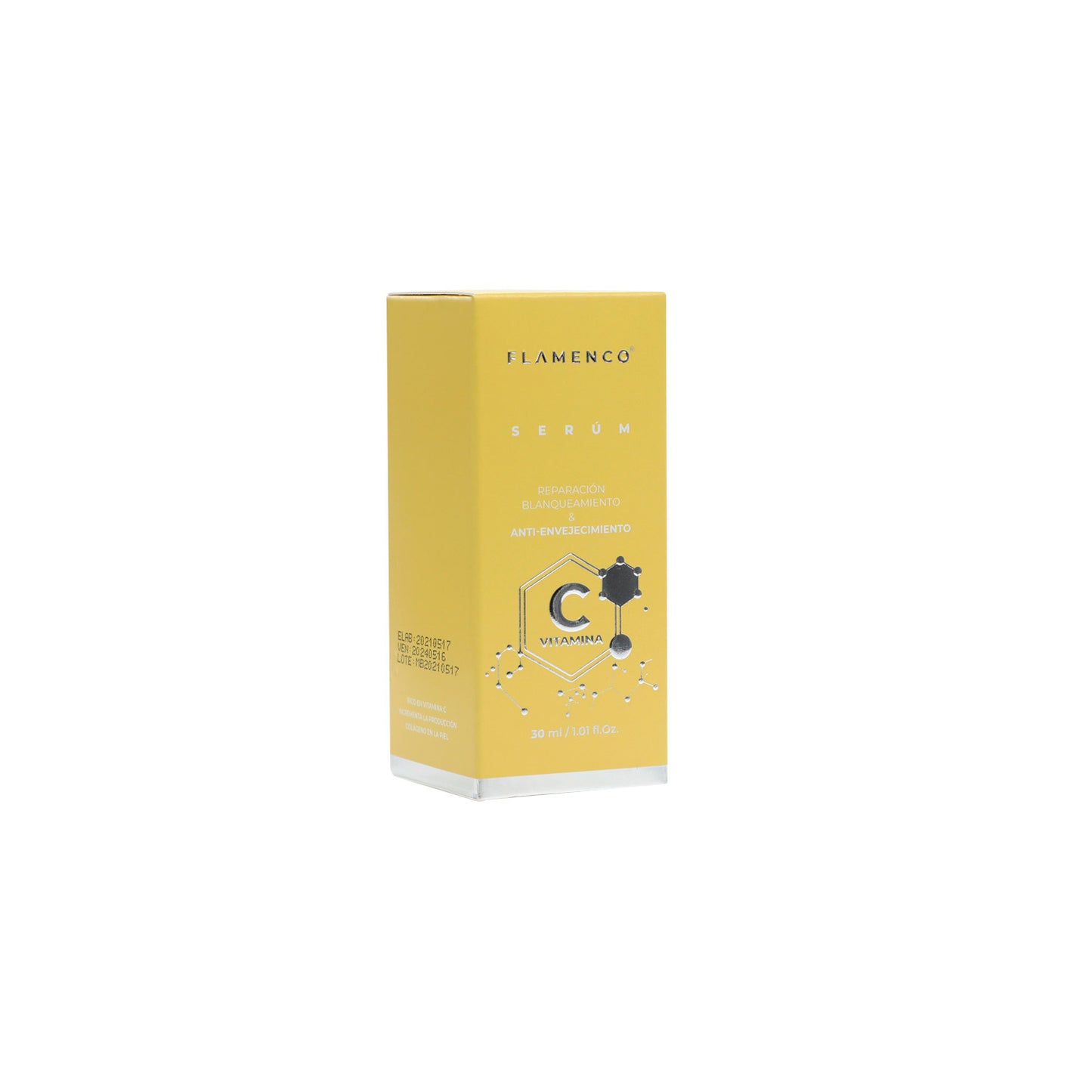 Reparación, antienvejecimiento, Serum de vitamina C Flamenco 30ml $7.000