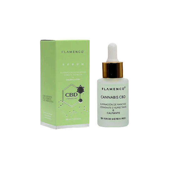 Eliminación de manchas, calma la piel, Serum de CBD Flamenco 30ml $7.000