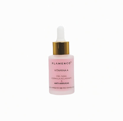 Regeneración del colágeno de la piel, Serum de vitamina A Flamenco 30ml $7.000